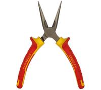 Stanley 0-84-006 - Alicate 1000V VDE punta semi-redonda recta de 160 mm