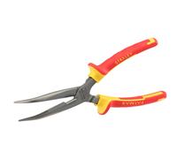 Stanley Alicate 0-84-008 1000 V VDE punta semi-redonda acodada 200 mm