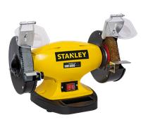 Stanley Torta de moler para pulidora de taller 330 W Ø150 mm muela grano 60 + cepillo metálico