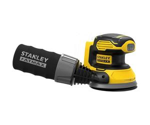 Stanley - Amoladora excéntrica AKU 18V 125 mm, sin batería ni cargador SFMCW220B-XJ