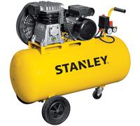 Stanley B 345/10/100 - Compresor de aire eléctrico monofásico de correa - Motor 3 HP - 100 L