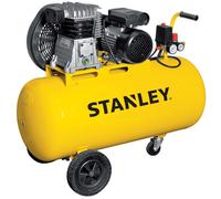 Stanley B 345/10/100 T - Compresor de aire eléctrico trifásico de correa - Motor 3 HP - 100 L