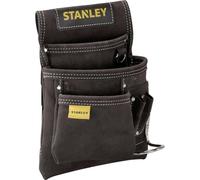 Stanley Bolsa para clavos STST1-80114 – Piel de búfalo, soporte para martillo, bolsillos múltiples