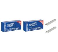 Stanley Bostitch STCR211506Z genuinas grapas (grapas tamaño: L = 6 mm, 1/4") (para ajuste de:-Bostitch B8 tipo grapas y grapadora 02245) (caja de 5000 grapas) c/w barra de Chocolate de Cadbury