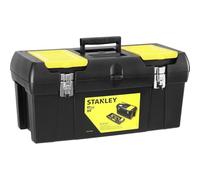 Stanley Caja de herramientas Milenium 1-92-067 – Polipropileno, bandeja extraíble, cierres metálicos
