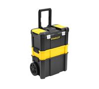 Stanley Caja de Herramientas Rodante STST1-80151 – Taller móvil 3 en 1, unidades apilables