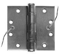Stanley CEFBB179-54-4-1/2x4 26D Cromo satinado oculto 4 hilos bisagra eléctrica