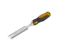 Stanley Cincel de bisel FatMax 0-16-261 Mango pasante Negro 25 mm