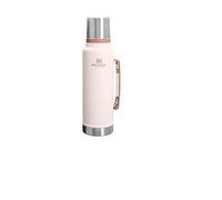 Stanley Classic Legendary Botella Termica 1.4L - Mantiene Frío o Calor 40 Horas - Termo Cafe - Cantimplora Acero Inoxidable - Sin BPA - Apto Para Lavavajillas - Rose Quartz