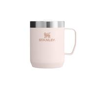 Stanley Classic Legendary Camp Mug Termo Café 0.23L - 1 Horas Caliente - 2 Horas Frío - Vaso Cafe para Llevar - Apta Para Lavavajillas - Vaso Termico de Acero Inoxidable - Rose Quartz