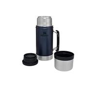 STANLEY Classic Legendary Fiambrera Termica 0.94L - Caliente Durante 20 Horas - Termo Comida Caliente Adulto de Acero Inoxidable Sin BPA - Apto Para Lavavajillas - Nightfall