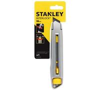 Stanley - Cuchillo con hoja de separación Interlock, anchura 18 mm 4-10-018