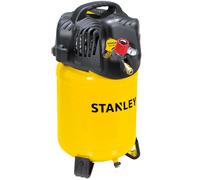 Stanley D200/10/24 - Compresor de aire eléctrico portátil monofásico, sin aceite - Motor 1.5 HP - 24 L