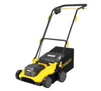 Stanley, desbrozadora eléctrica a batería de 38 cm, 18 V, incluye 2 baterías de 4,0 Ah