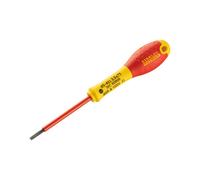 STANLEY 0-65-411 - Destornillador aislado vde 1000v FatMax plana 3,5 x 75 mm
