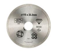 Stanley - Disco de corte de diamante para azulejos, 115x22,2 mm STA38002-XJ
