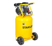Stanley DST 150/8/50 - Compresor de aire eléctrico vertical monofásico, sin aceite - Motor 1.3 HP - 50 L
