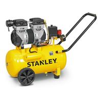 Stanley Compresor de aire monofásico DST 150/8/50 SXCMS1350HE - 1.3 HP 50 L silencioso sin aceite