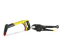 Stanley Fatmax 0-20-108 Sierra Multifunción + Mordaza Fatmax Boca Curva 250 Mm Fmht0-74886, Negro