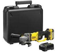 Stanley Fatmax Amoladora V20 SFMCG400M1K-QW de 125 mm con batería de 4Ah