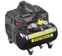 STANLEY FATMAX Compresor De Aire Silencioso DST 101/8/6, 6 L, -8 Bar