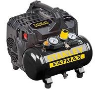 Stanley FATMAX Compresor portátil DST 101/8/6 – 8 bar, 6L, 105L/min, sin aceite, negro/amarillo
