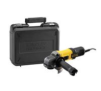 STANLEY FATMAX FMEG220K-QS - Amoladora 125mm eléctrica de 850W, 12.000 rpm, incluye maletín