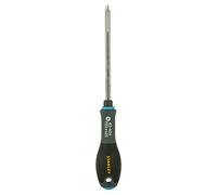 Stanley - FatMax FMHT0-62624 Destornillador FatMax PZ2 X 125mm con Tuerca Hexagonal para Llave Fija, Multicolor