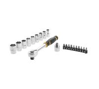Stanley Juego de trinquete FATMAX FMMT82681-0 1/2" 120 dientes + puntas