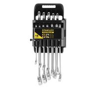 Stanley FatMax – Juego de 12 llaves combinadas FMMT82845-0 con trinquete