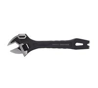 STANLEY FATMAX Llave Ajustable FatMax Demolición 4 en 1, Longitud 250mm, Herramienta Multifuncional con Apertura de 37mm, zona de golpeo reforzada - FMHT0-75081