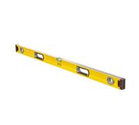 Stanley Nivel FatMax II 120 cm – aluminio reforzado, 3 burbujas, ±0,5 mm/m, 1-43-548
