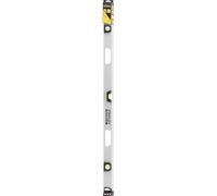 STANLEY FATMAX Nivel magnético con perfil en I de 120 cm , 1-43-556 | Cuerpo de aluminio duradero con tapas de extremo que absorben impactos, burbuja central de aumento
