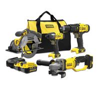Stanley fatmax sfmck469m2-qw - kit combinado v20 (18 v, compuesto por