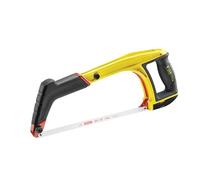 STANLEY FATMAX Sierra multifunción, Capacidad de corte 120mm, 2 ángulos de corte 45° y 90°, Cuchillas almacenables en la herramienta, Mango revólver bimaterial y apoyo para los dedos - 0-20-108