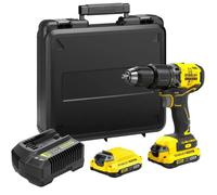 Stanley Fatmax Taladro atornillador de impacto sin escobillas 60 Nm - 18V - 2 Baterías 2Ah - SFMCD715D2K-QW
