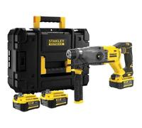 Stanley FatMax Taladro sin escobillas 18V SDS Plus con 2 baterías de 4,0Ah