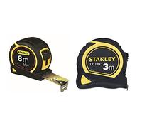 Stanley Flexómetro Tylon 8M X 25Mm 1-30-657 + 0-30-687 Cinta Métrica (3M X 13Mm)