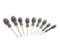 Stanley FMHT65439-0 Juego de 10 Destornilladores para Electricista, Mecánico y Phillips con Probador