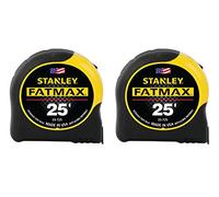 STANLEY FMHT74038A FATMAX - Cinta métrica (25 pies, 2 unidades), color amarillo