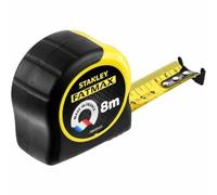Stanley Fmht81555-0 - Medidor de medición (gama Fatmax, fabricado en Francia, revestimiento Blade Armor - Cinta resistente y gruesa, carcasa Abs Bi Material, amortiguador de golpes