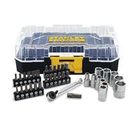 Stanley FMMT19101-0, set de 36 piezas de puntas para destornillador, incluye Hexagonal, Phillips, Pozidriv, Ranura, Torx, PH 1, PH 2, PH 3, tamaños 3-8 mm y T10-T30