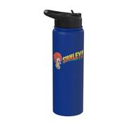 Stanley! Groovy 70s Mrs Roper Three's Company Caricature Stainless Steel Insulated Water Bottle