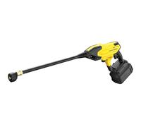 Stanley - Hidrolimpiadora de 18 V con accesorios, 24 bares, 1 batería 4,0 Ah Li-Ion, cargador SFMCPC93M1-QW