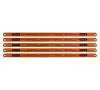 Stanley - Hoja de sierra 32 TPI, longitud 30 cm, 100 piezas 1-15-906