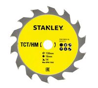 Stanley - Hoja de sierra para madera 130x16 mm, 14 dientes STA13055-XJ