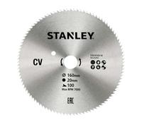Stanley - Hoja de sierra para madera 160x20 mm, 100 dientes STA10165-XJ