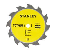 Stanley - Hoja de sierra para madera 184x16 mm, 12 dientes STA13020-XJ