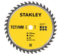 Stanley Hoja TCT STA13145-XJ 190 x 16 mm 40 dientes