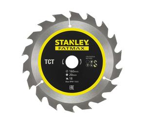 Stanley - hoja tct 160x20 18 dientes
